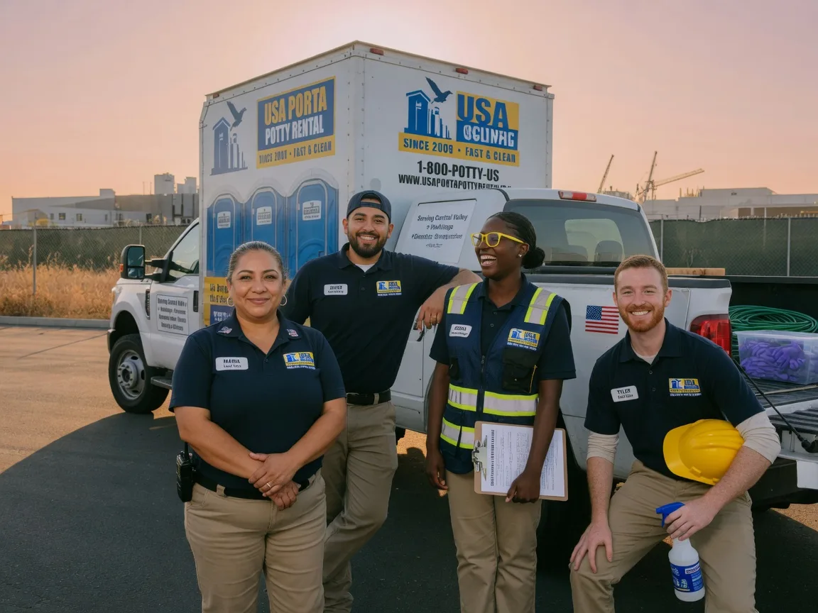 Porta Potty Rental company in Maunie, IL